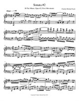 Sonata No.2 – First Movement, B Flat Minor