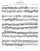 Sonata No.3 – Third Movement, F Major
